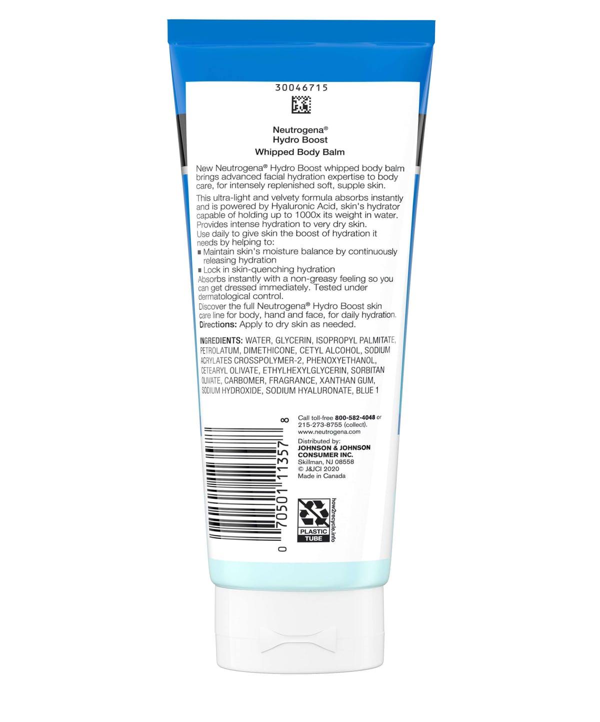 Neutrogena Hydro Boost Whipped Body Balm - Brivane