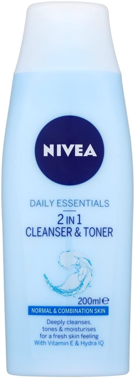 Nivea Daily Essentials 2in1 Cleanser & Toner - Brivane