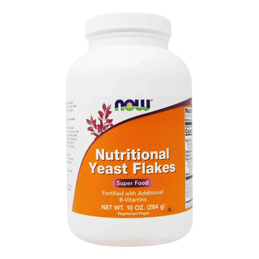 Now Foods Nutritional Yeast Flakes - Brivane