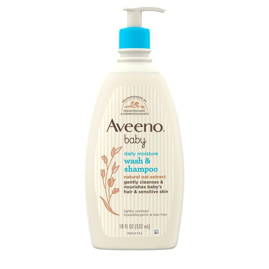 Aveeno Daily Baby Wash And Shampoo