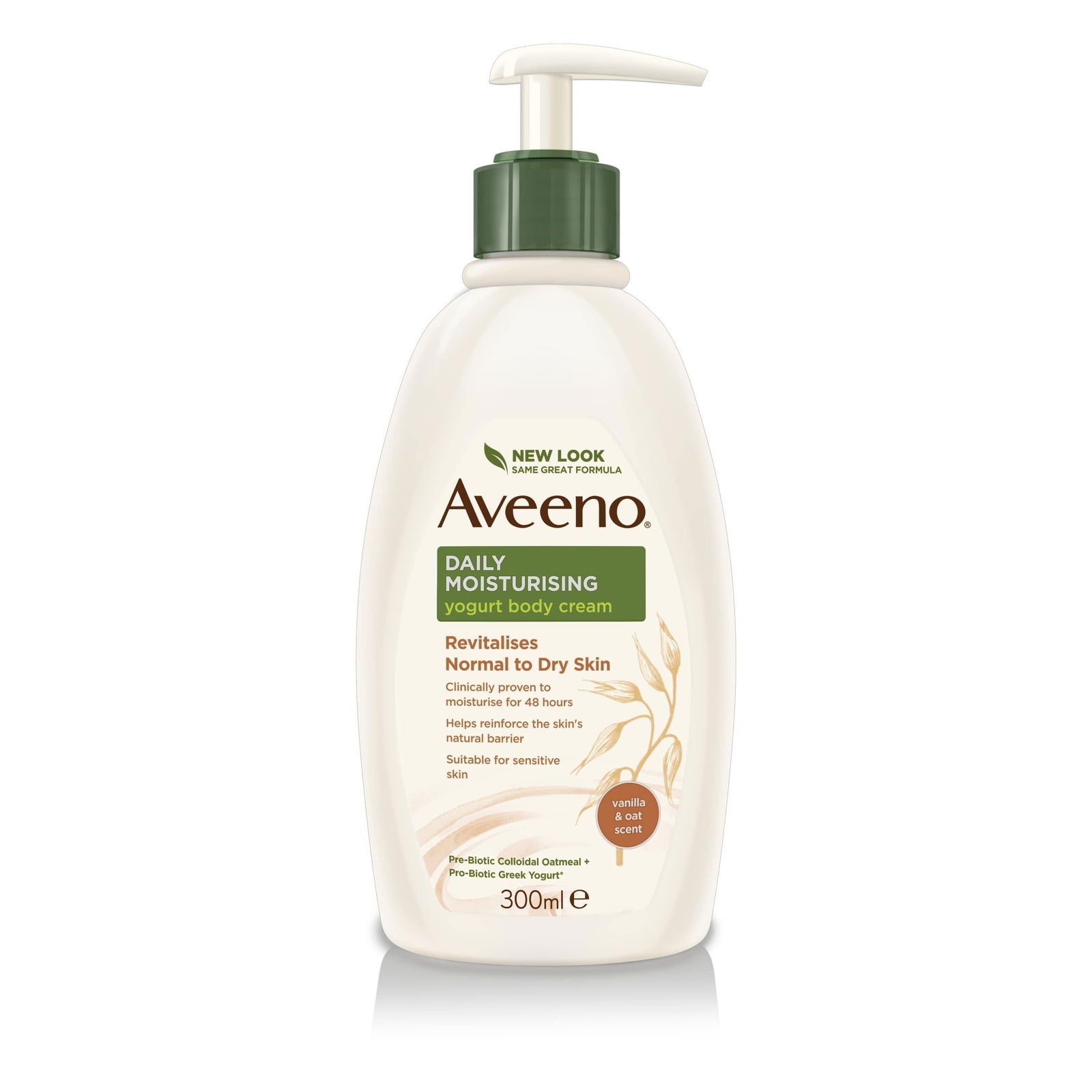 Aveeno Daily Moisturizing Yogurt Body Cream For Dry Skin