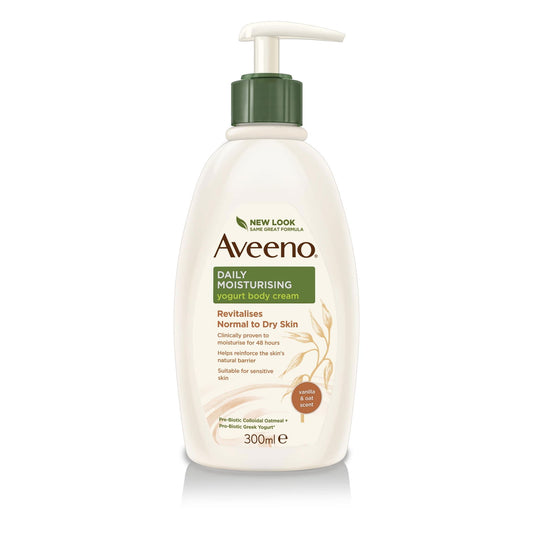 Aveeno Daily Moisturizing Yogurt Body Cream For Dry Skin
