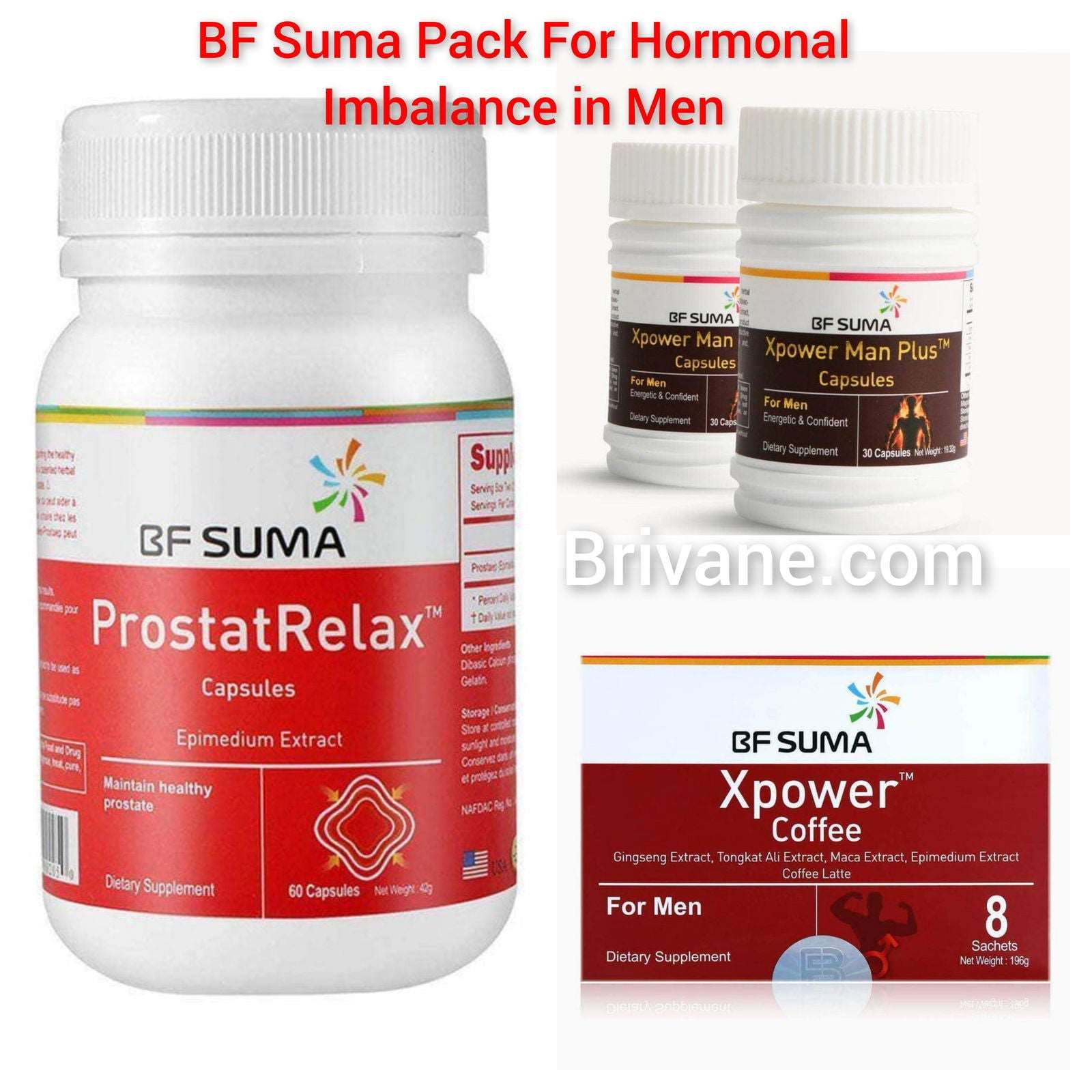 Bf Suma Pack For Hormonal Imbalances In Men