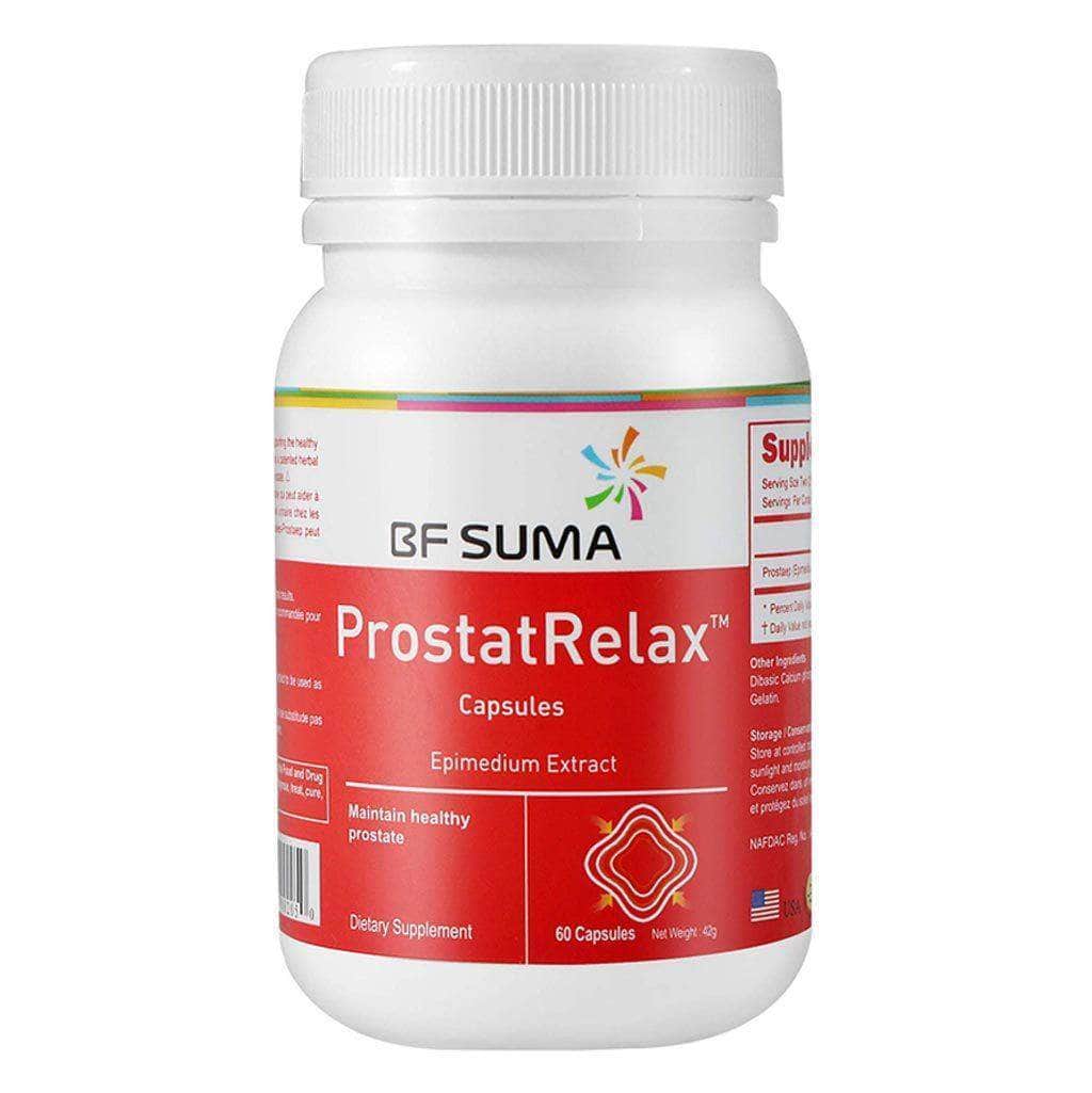 Bf Suma Prostate Relax Capsules For Men Front View