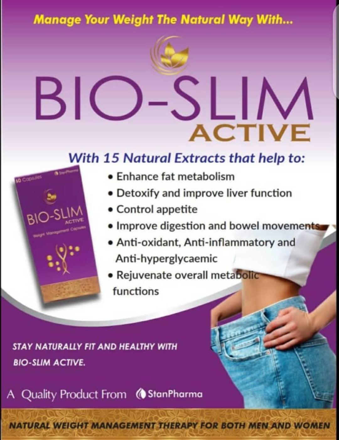 Bio Slim Active Weight Management Capsules