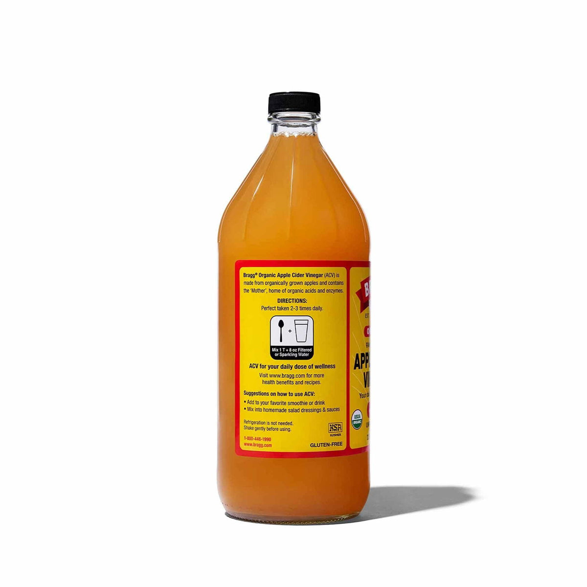 Bragg Apple Cider Vinegar With The Mother Organic And Unfiltered