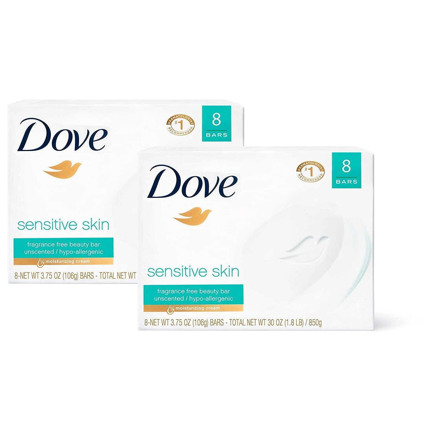Dove Sensitive Skin Beauty Bar Soap