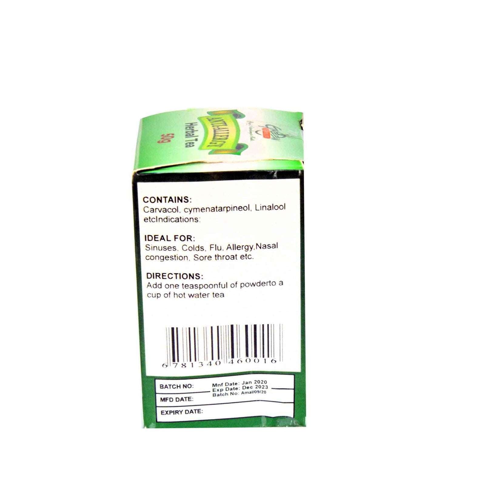 Green Herbs Allergy Tea