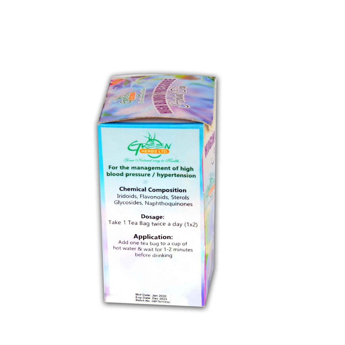 Green Herbs High Blood Pressure Tea