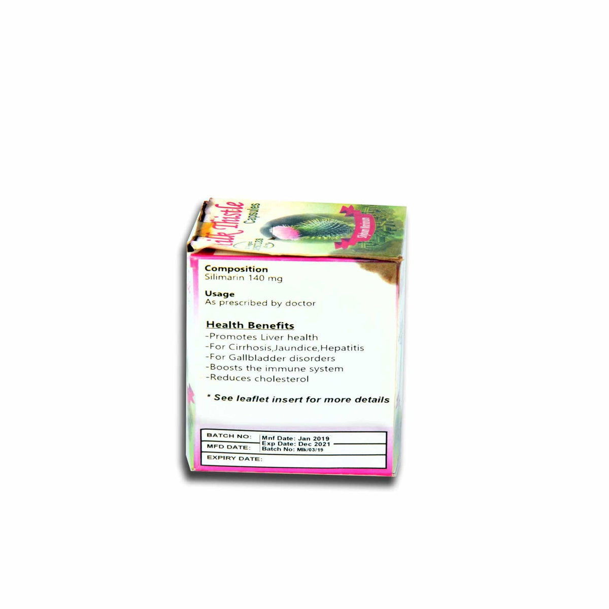Green Herbs Milk Thistle Capsules