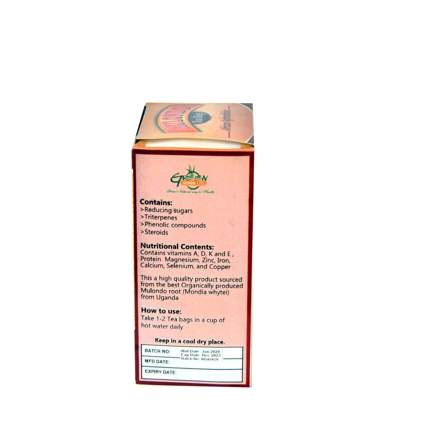 Green Herbs Mulondo Herb Powder Tea