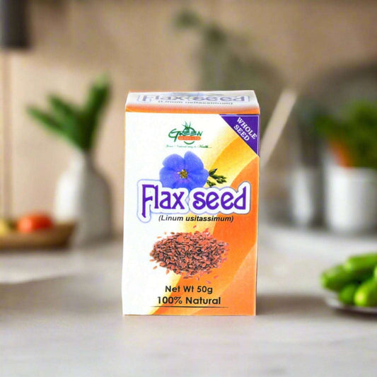 Green Herbs Whole Flaxseeds 50g