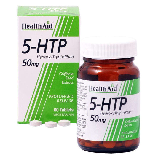 Health Aid 5 Hydroxytryptophan 5 Htp 50mg Tablets