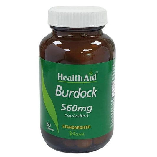 Health Aid Burdock 560mg Tablets