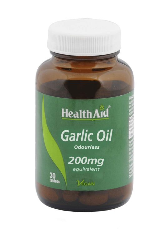 Health Aid Garlic Oil 200mg Capsules