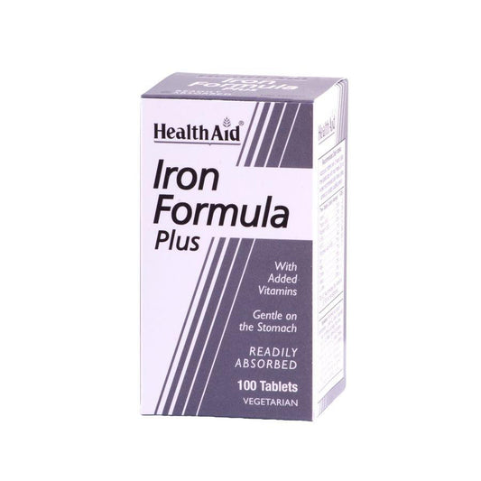 Health Aid Iron Formula Plus Tablets