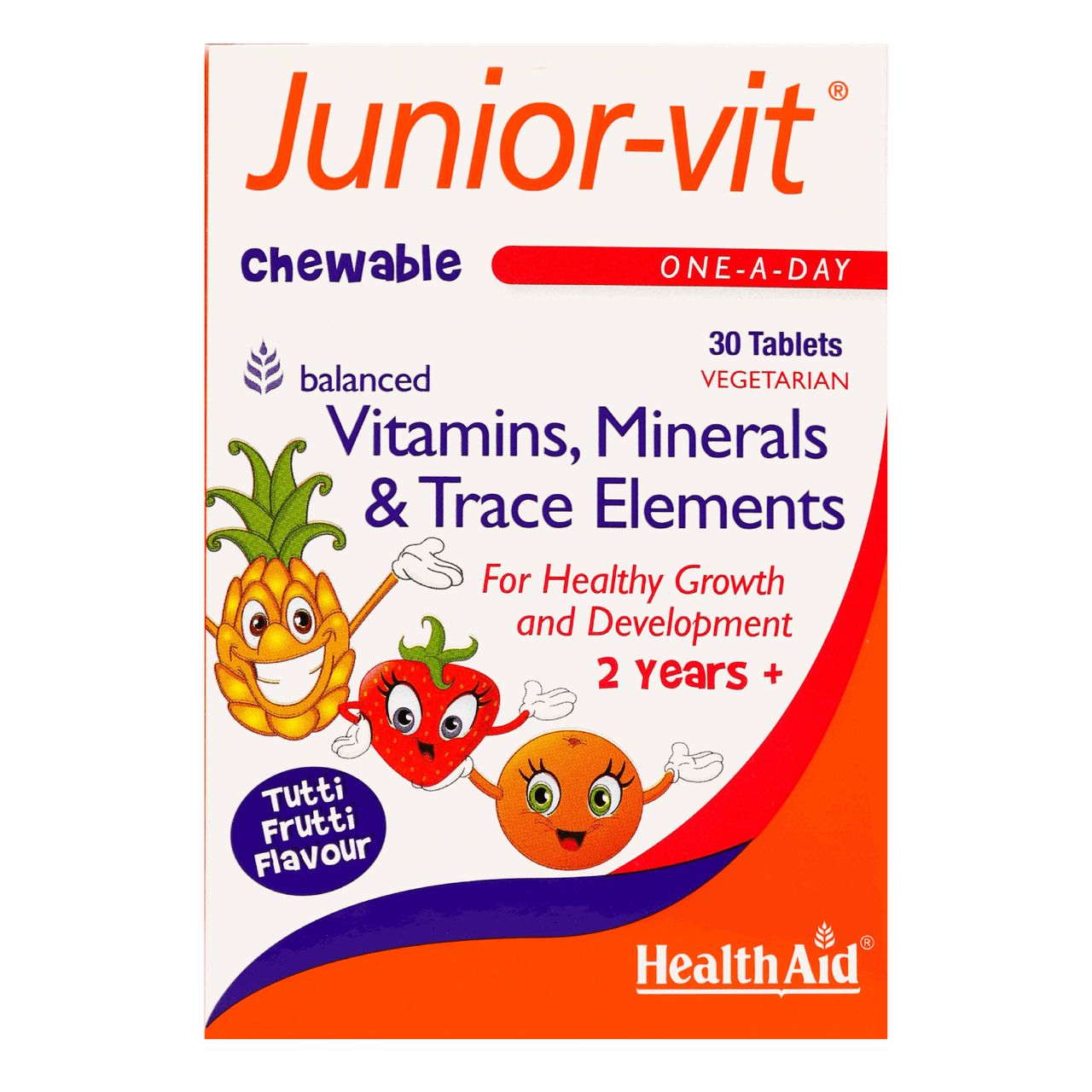 Health Aid Junior Vit Chewable Tablets