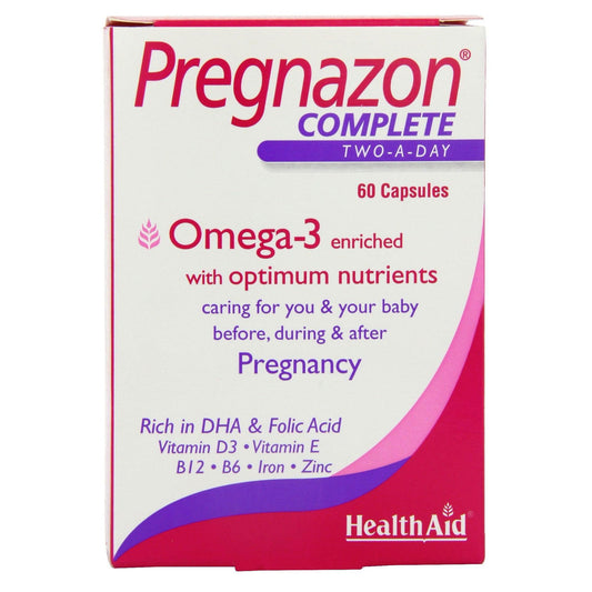 Health Aid Pregnazon Complete Capsules