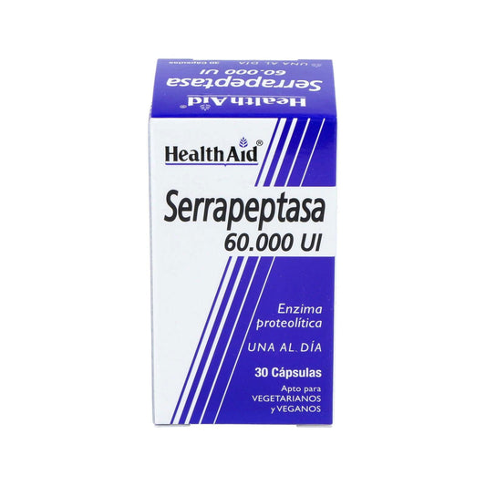 Health Aid Serrapeptase 60 000iu Capsules