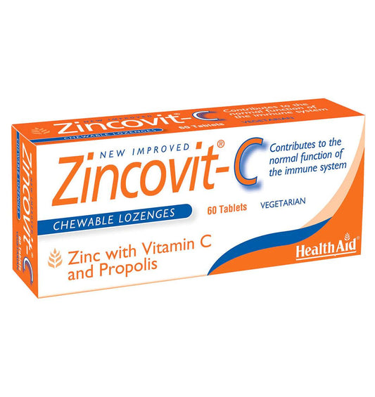 Health Aid Zincovit C Chewable Lozenges