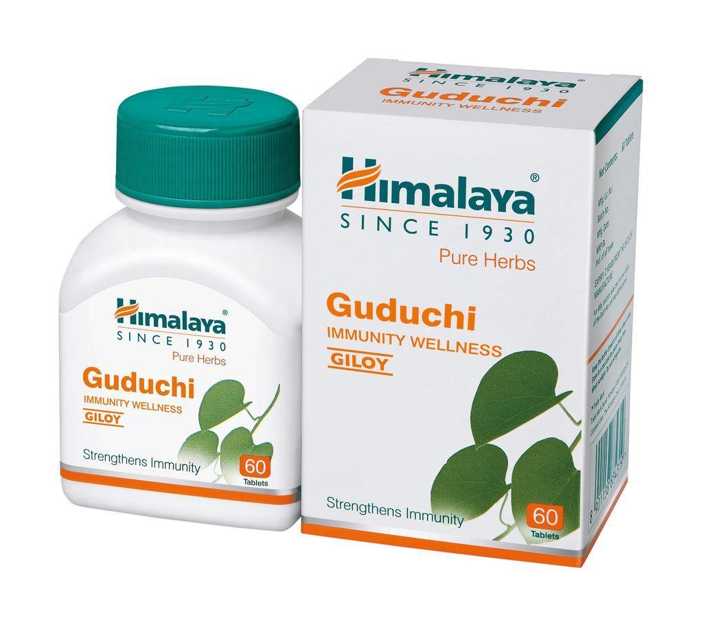 Himalaya Guduchi Tablets Giloy Strengthen Immunity 60 Tablets