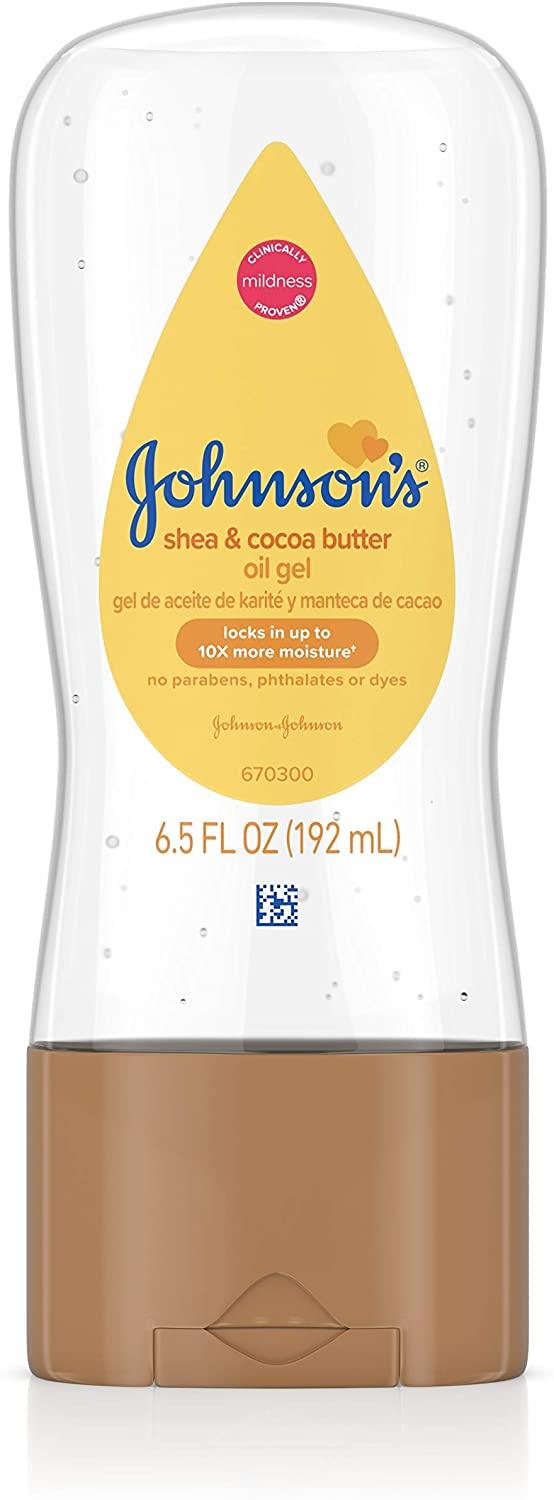 Johnson S Baby Oil Gel With Shea And Cocoa Butter