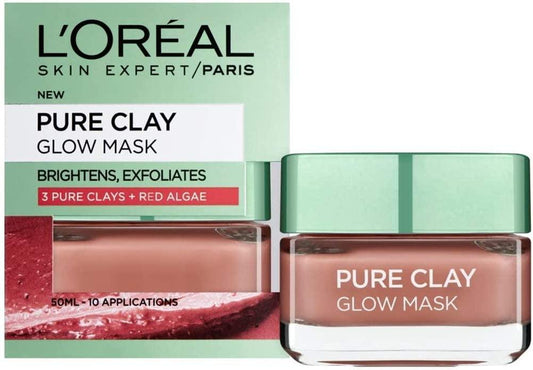 L Oreal Pure Clay Glow Face Mask