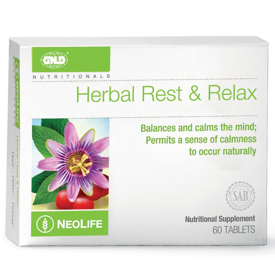 Neolife Herbal Rest And Relax Tablets Gnld Nutritionals
