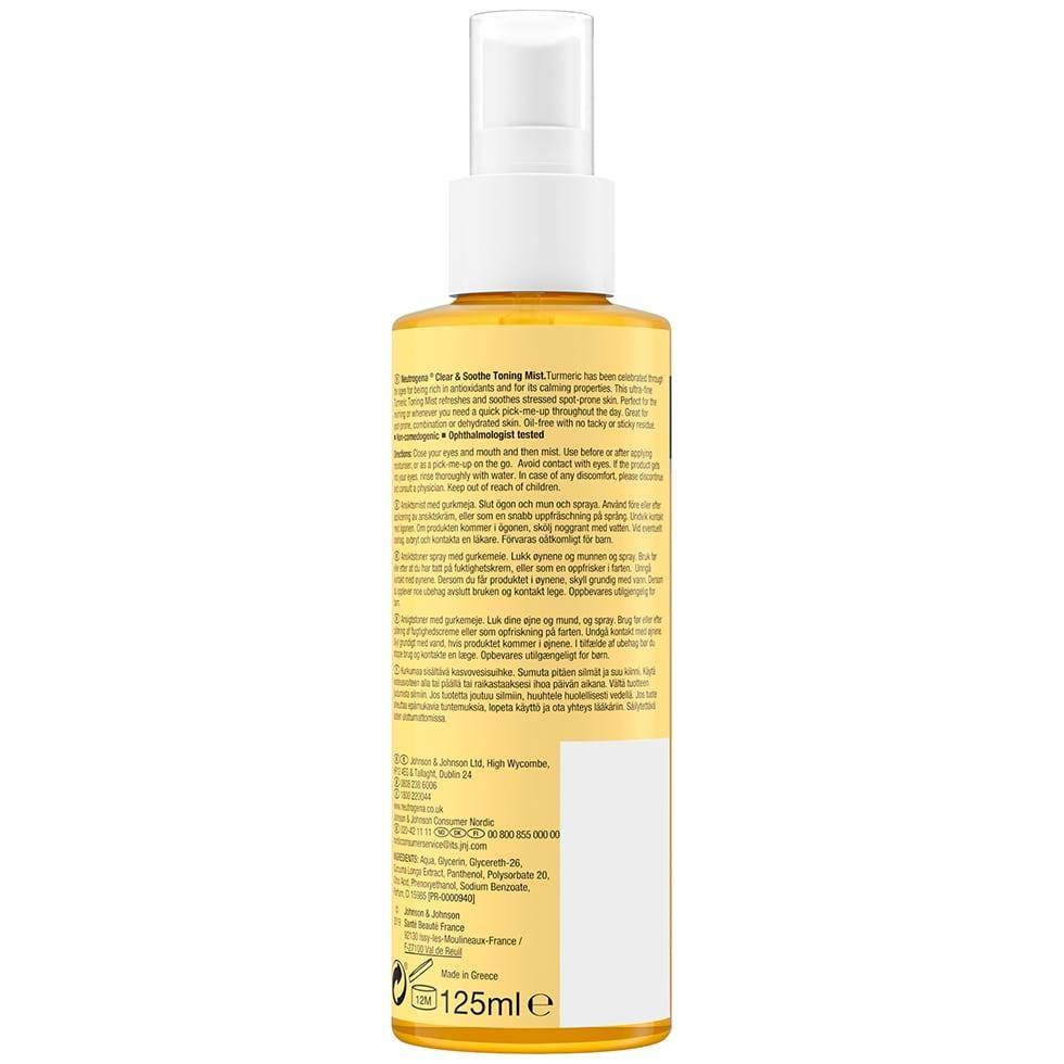 Neutrogena Clear And Soothe Toning Mist