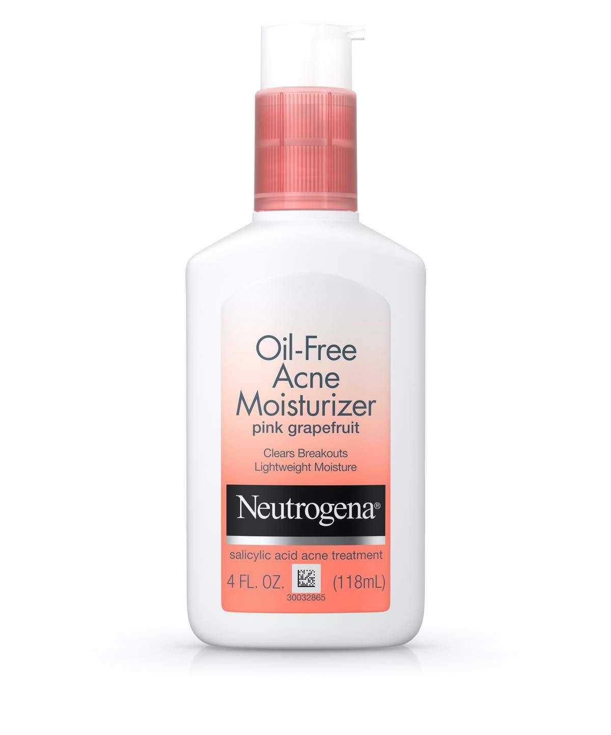 Neutrogena Oil Free Acne Moisturizer Pink Grapefruit