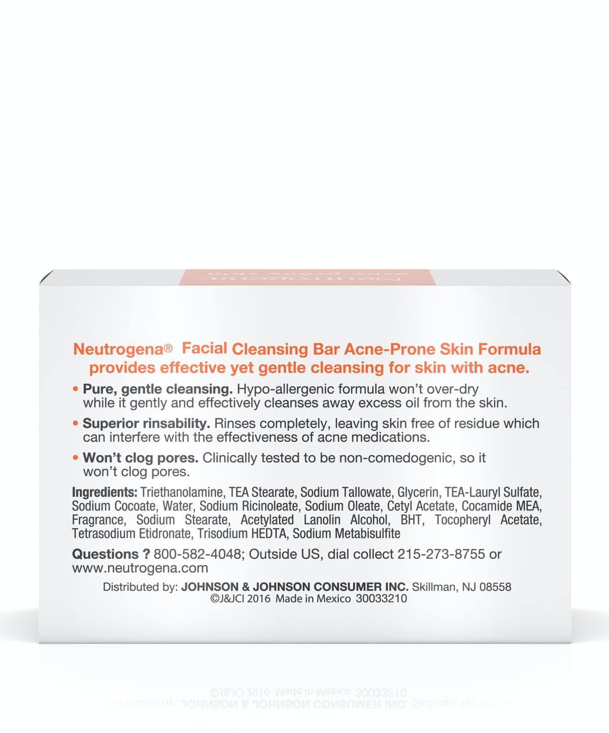 Neutrogena Transparent Facial Bar Acne Prone Skin