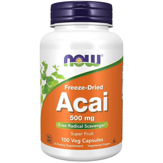 Now Acai 500mg Veg Capsules