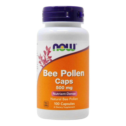 Now Bee Pollen 500mg Capsules