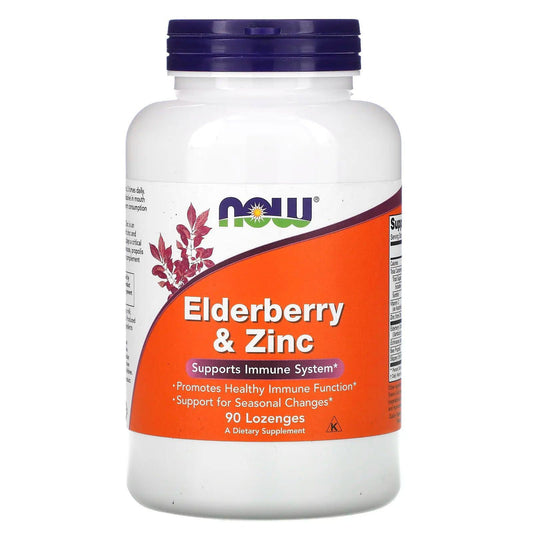 Now Elderberry And Zinc Lozenges