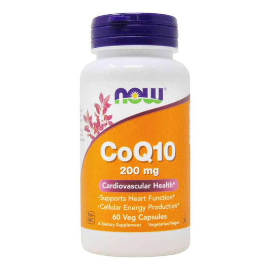 Now Foods Coq10 200mg Veg Capsules