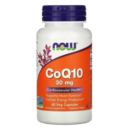 Now Foods Coq10 30mg Veg Capsules