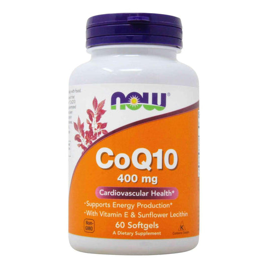 Now Foods Coq10 400mg Softgels