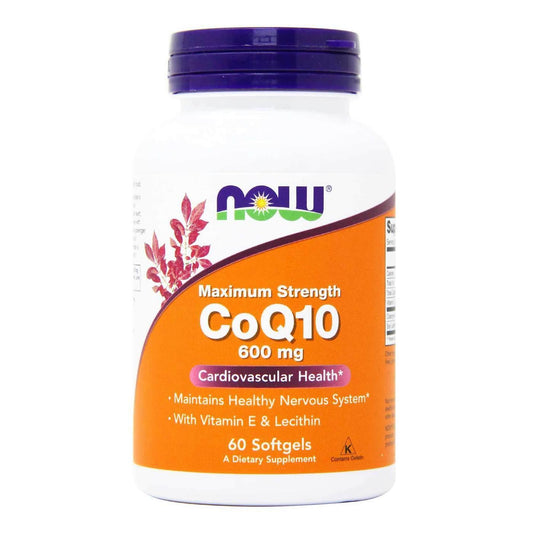 Now Foods Coq10 600mg Softgels