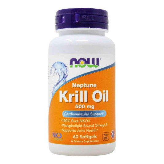 Now Foods Krill Oil 500mg Softgel