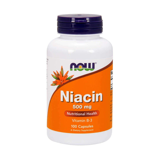 Now Foods Niacin 500mg Tablet