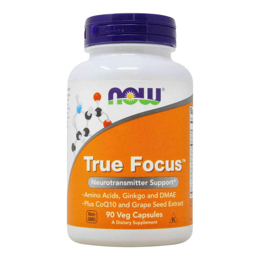 Now Foods True Focus Veg Capsules