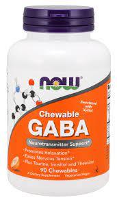 Now Gaba Orange Flavor Chewable Tablet