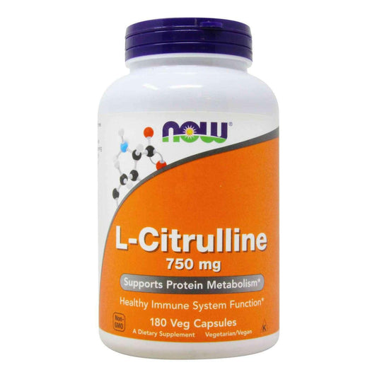 Now L Citrulline 750mg Veg Capsules