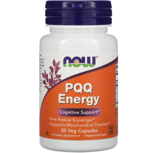 Now Pqq Energy Veg Capsules