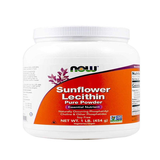 Now Sunflower Lecithin Pure Powder