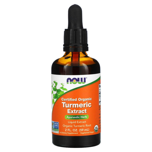 Now Turmeric Extract Liquid Organic