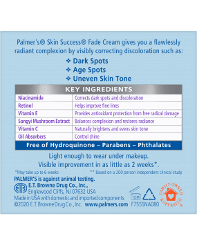 Palmers Skin Success Fade Cream For Oily Skin