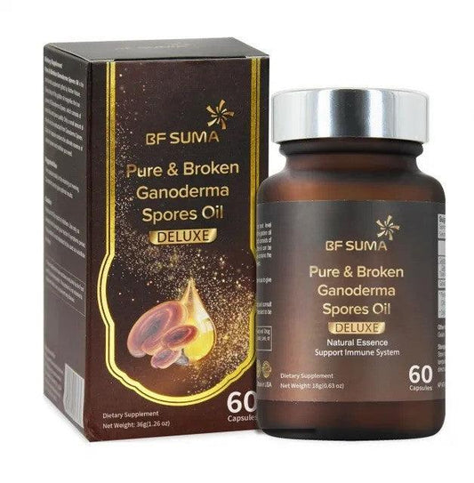 Pure And Broken Ganoderma Spores Oil Capsules By Bf Suma