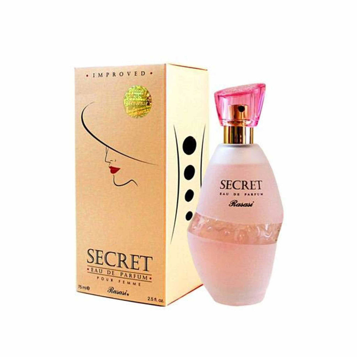 Rasasi Secret Perfume For Woman Edp Eau De Parfum 75 Ml 2 5 Oz Expression Of Love