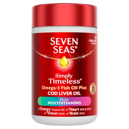 Seven Seas Cod Liver Oil 30 Capsules
